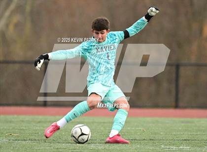 Thumbnail 1 in Ridgefield vs. Xavier (CIAC Class LL 2nd Round) photogallery.