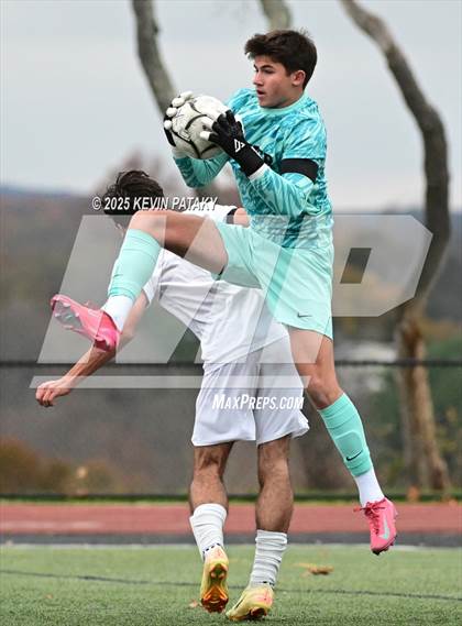 Thumbnail 1 in Ridgefield vs. Xavier (CIAC Class LL 2nd Round) photogallery.