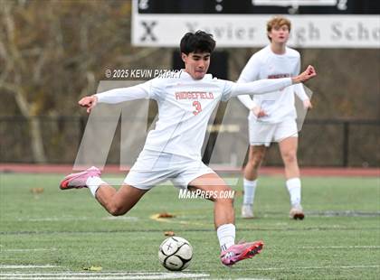 Thumbnail 2 in Ridgefield vs. Xavier (CIAC Class LL 2nd Round) photogallery.