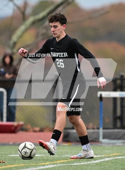 Thumbnail 3 in Ridgefield vs. Xavier (CIAC Class LL 2nd Round) photogallery.