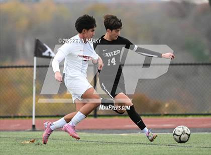 Thumbnail 3 in Ridgefield vs. Xavier (CIAC Class LL 2nd Round) photogallery.