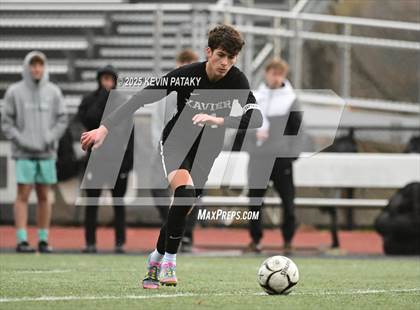 Thumbnail 2 in Ridgefield vs. Xavier (CIAC Class LL 2nd Round) photogallery.