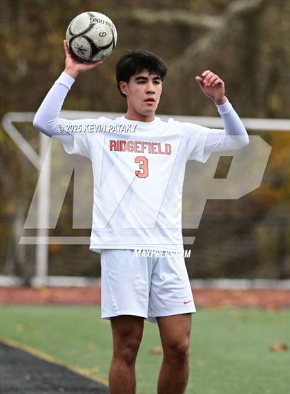 Thumbnail 1 in Ridgefield vs. Xavier (CIAC Class LL 2nd Round) photogallery.