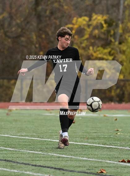 Thumbnail 1 in Ridgefield vs. Xavier (CIAC Class LL 2nd Round) photogallery.