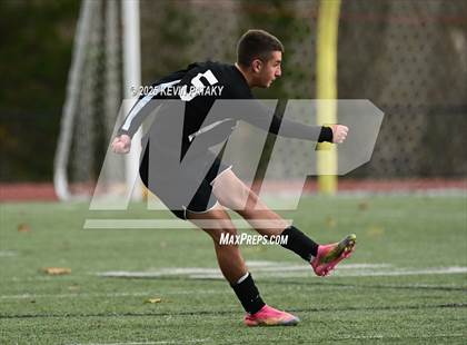 Thumbnail 2 in Ridgefield vs. Xavier (CIAC Class LL 2nd Round) photogallery.