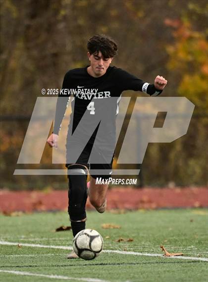 Thumbnail 1 in Ridgefield vs. Xavier (CIAC Class LL 2nd Round) photogallery.