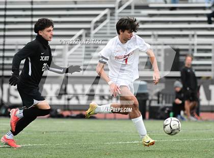 Thumbnail 2 in Ridgefield vs. Xavier (CIAC Class LL 2nd Round) photogallery.