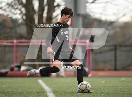 Thumbnail 3 in Ridgefield vs. Xavier (CIAC Class LL 2nd Round) photogallery.