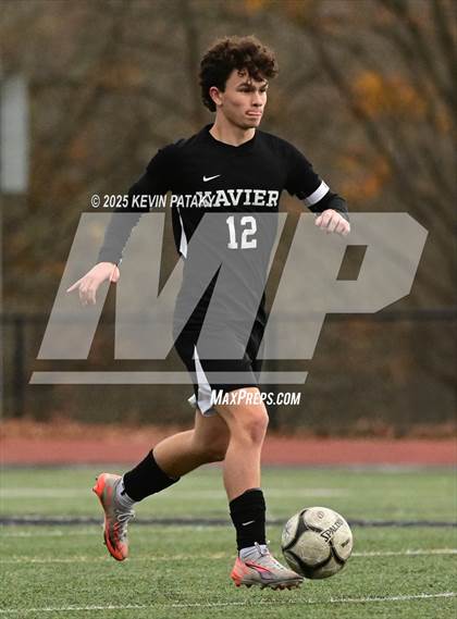 Thumbnail 2 in Ridgefield vs. Xavier (CIAC Class LL 2nd Round) photogallery.