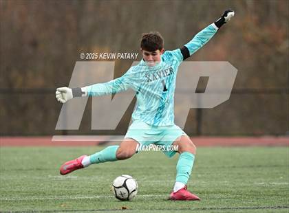 Thumbnail 3 in Ridgefield vs. Xavier (CIAC Class LL 2nd Round) photogallery.