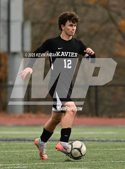 Thumbnail 1 in Ridgefield vs. Xavier (CIAC Class LL 2nd Round) photogallery.