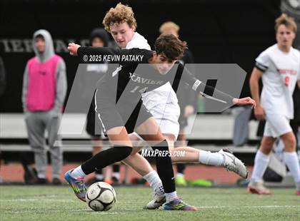 Thumbnail 1 in Ridgefield vs. Xavier (CIAC Class LL 2nd Round) photogallery.