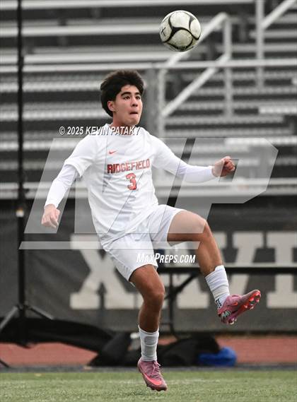 Thumbnail 1 in Ridgefield vs. Xavier (CIAC Class LL 2nd Round) photogallery.