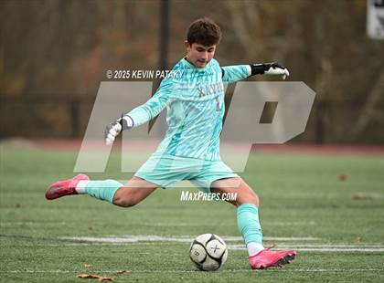 Thumbnail 3 in Ridgefield vs. Xavier (CIAC Class LL 2nd Round) photogallery.