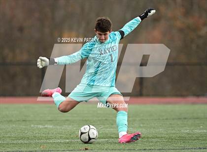 Thumbnail 2 in Ridgefield vs. Xavier (CIAC Class LL 2nd Round) photogallery.