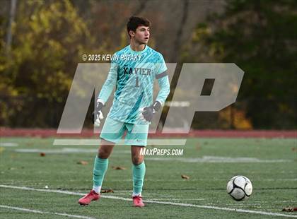 Thumbnail 1 in Ridgefield vs. Xavier (CIAC Class LL 2nd Round) photogallery.