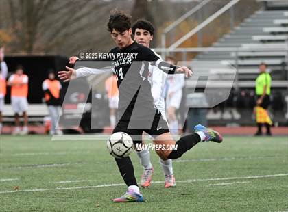Thumbnail 2 in Ridgefield vs. Xavier (CIAC Class LL 2nd Round) photogallery.