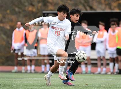 Thumbnail 3 in Ridgefield vs. Xavier (CIAC Class LL 2nd Round) photogallery.