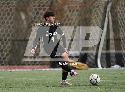 Thumbnail 1 in Ridgefield vs. Xavier (CIAC Class LL 2nd Round) photogallery.