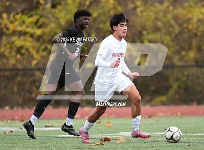Thumbnail 1 in Ridgefield vs. Xavier (CIAC Class LL 2nd Round) photogallery.
