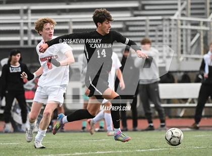Thumbnail 2 in Ridgefield vs. Xavier (CIAC Class LL 2nd Round) photogallery.