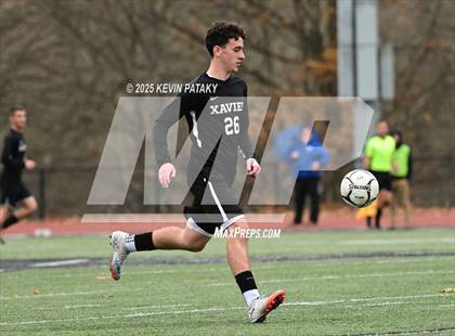 Thumbnail 2 in Ridgefield vs. Xavier (CIAC Class LL 2nd Round) photogallery.