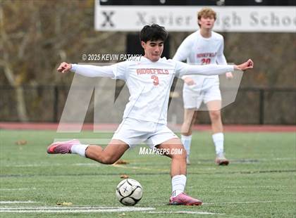 Thumbnail 3 in Ridgefield vs. Xavier (CIAC Class LL 2nd Round) photogallery.