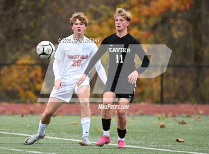 Thumbnail 1 in Ridgefield vs. Xavier (CIAC Class LL 2nd Round) photogallery.