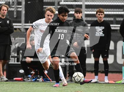 Thumbnail 1 in Ridgefield vs. Xavier (CIAC Class LL 2nd Round) photogallery.