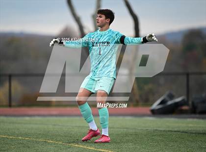 Thumbnail 3 in Ridgefield vs. Xavier (CIAC Class LL 2nd Round) photogallery.