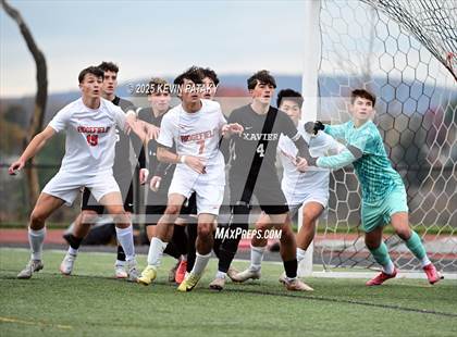 Thumbnail 2 in Ridgefield vs. Xavier (CIAC Class LL 2nd Round) photogallery.