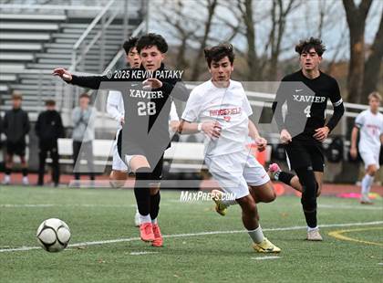 Thumbnail 1 in Ridgefield vs. Xavier (CIAC Class LL 2nd Round) photogallery.