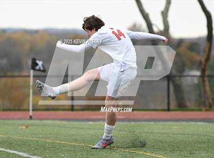 Thumbnail 2 in Ridgefield vs. Xavier (CIAC Class LL 2nd Round) photogallery.
