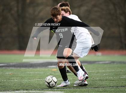 Thumbnail 1 in Ridgefield vs. Xavier (CIAC Class LL 2nd Round) photogallery.