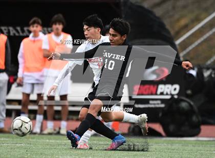 Thumbnail 1 in Ridgefield vs. Xavier (CIAC Class LL 2nd Round) photogallery.