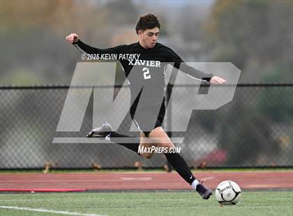 Thumbnail 3 in Ridgefield vs. Xavier (CIAC Class LL 2nd Round) photogallery.