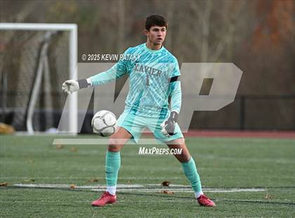 Thumbnail 1 in Ridgefield vs. Xavier (CIAC Class LL 2nd Round) photogallery.