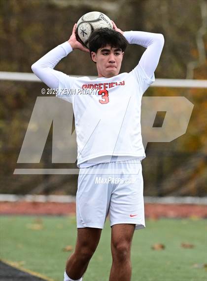 Thumbnail 3 in Ridgefield vs. Xavier (CIAC Class LL 2nd Round) photogallery.