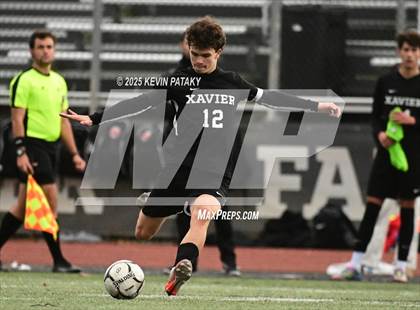 Thumbnail 2 in Ridgefield vs. Xavier (CIAC Class LL 2nd Round) photogallery.