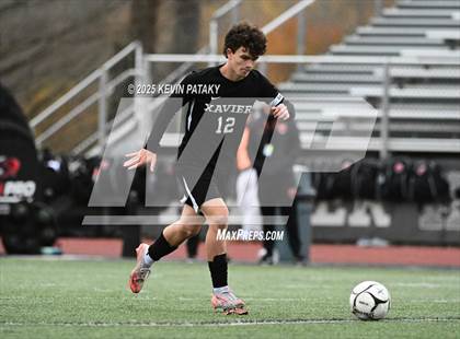 Thumbnail 2 in Ridgefield vs. Xavier (CIAC Class LL 2nd Round) photogallery.