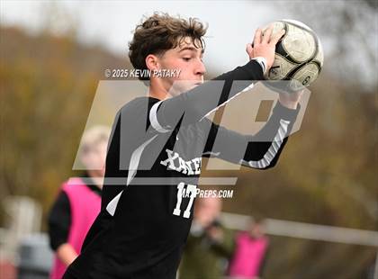 Thumbnail 2 in Ridgefield vs. Xavier (CIAC Class LL 2nd Round) photogallery.