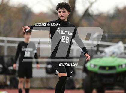Thumbnail 3 in Ridgefield vs. Xavier (CIAC Class LL 2nd Round) photogallery.