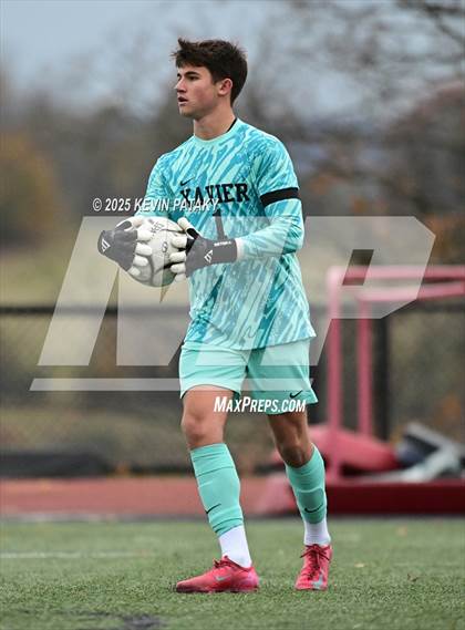 Thumbnail 1 in Ridgefield vs. Xavier (CIAC Class LL 2nd Round) photogallery.