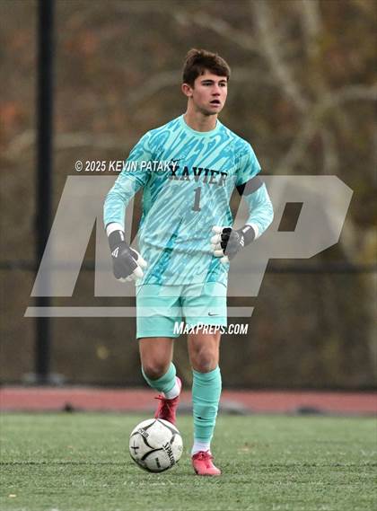 Thumbnail 3 in Ridgefield vs. Xavier (CIAC Class LL 2nd Round) photogallery.