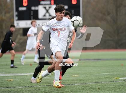 Thumbnail 2 in Ridgefield vs. Xavier (CIAC Class LL 2nd Round) photogallery.