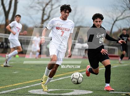 Thumbnail 3 in Ridgefield vs. Xavier (CIAC Class LL 2nd Round) photogallery.
