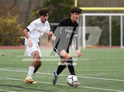 Thumbnail 1 in Ridgefield vs. Xavier (CIAC Class LL 2nd Round) photogallery.