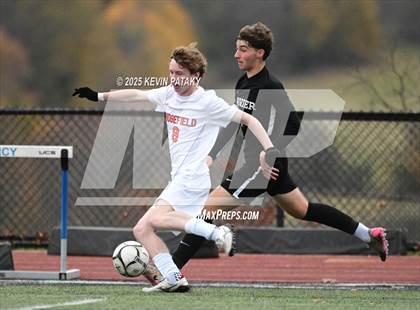 Thumbnail 3 in Ridgefield vs. Xavier (CIAC Class LL 2nd Round) photogallery.