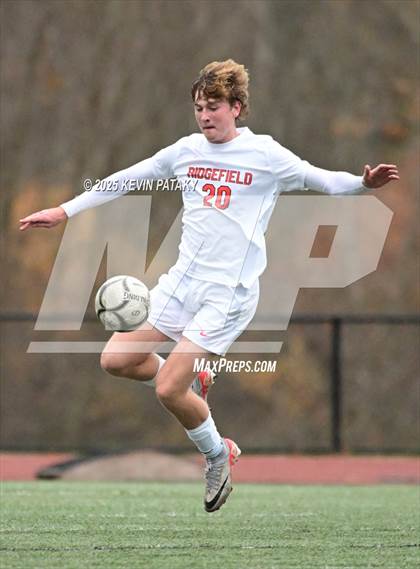 Thumbnail 3 in Ridgefield vs. Xavier (CIAC Class LL 2nd Round) photogallery.