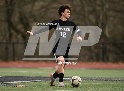 Thumbnail 2 in Ridgefield vs. Xavier (CIAC Class LL 2nd Round) photogallery.